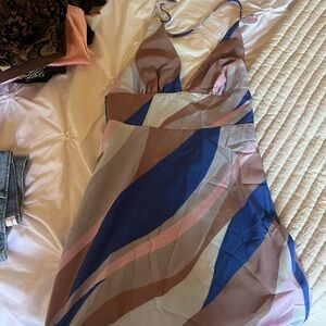 Cotton Candy LA open back dress